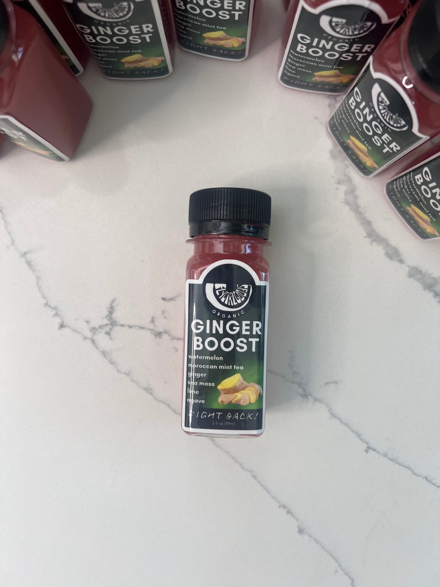 Watermelon Moroccan Mint Ginger Shot (8ct)